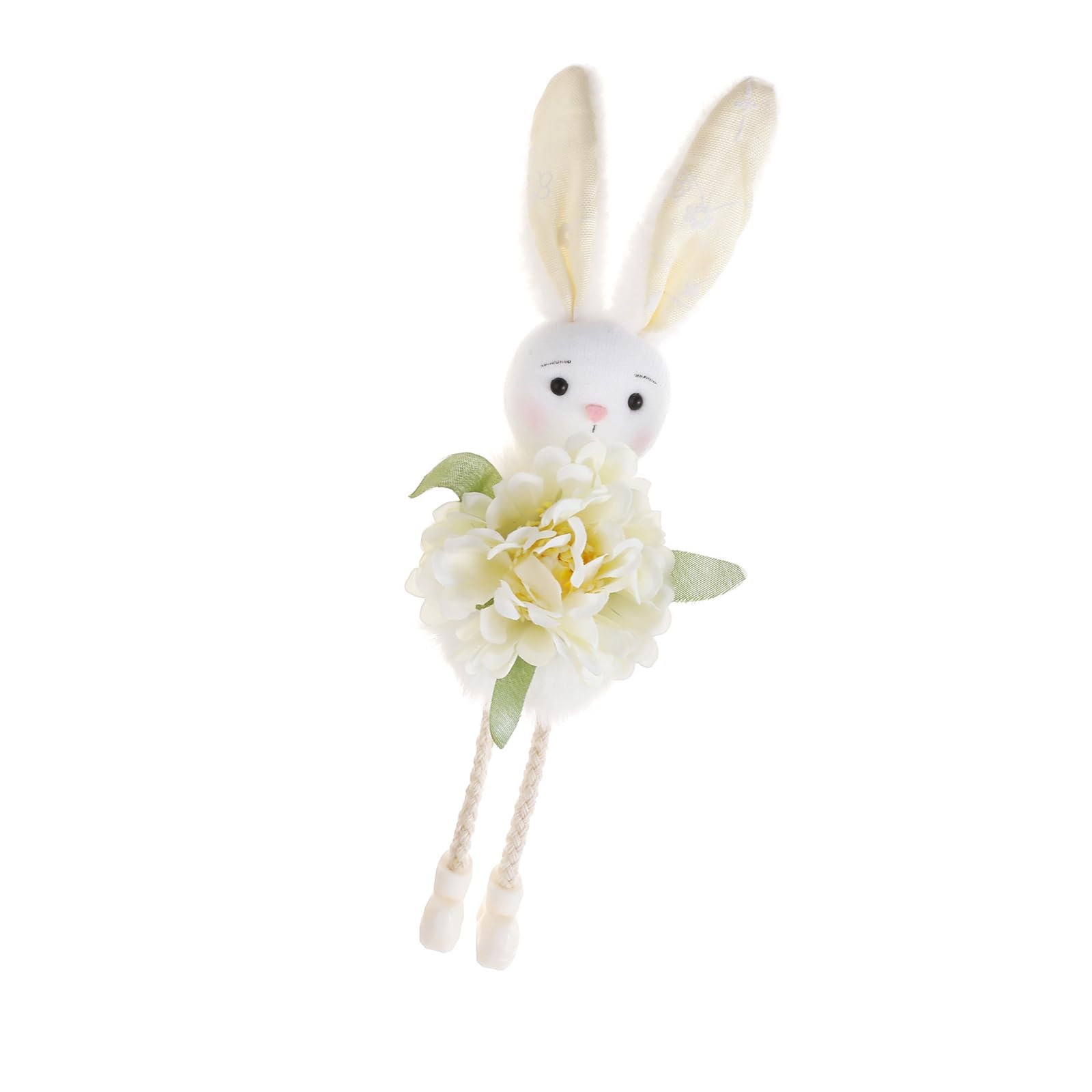 CAZSTYK Colorful Hare Doll Decoration Polyester Hare Figurine Pendant for Door Window Balconies Indoor and Outdoor Polyester Decoration