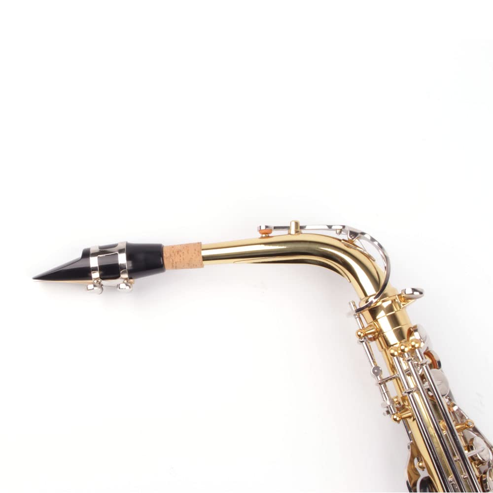 Saxofón Alto, latón cromado, con maletín