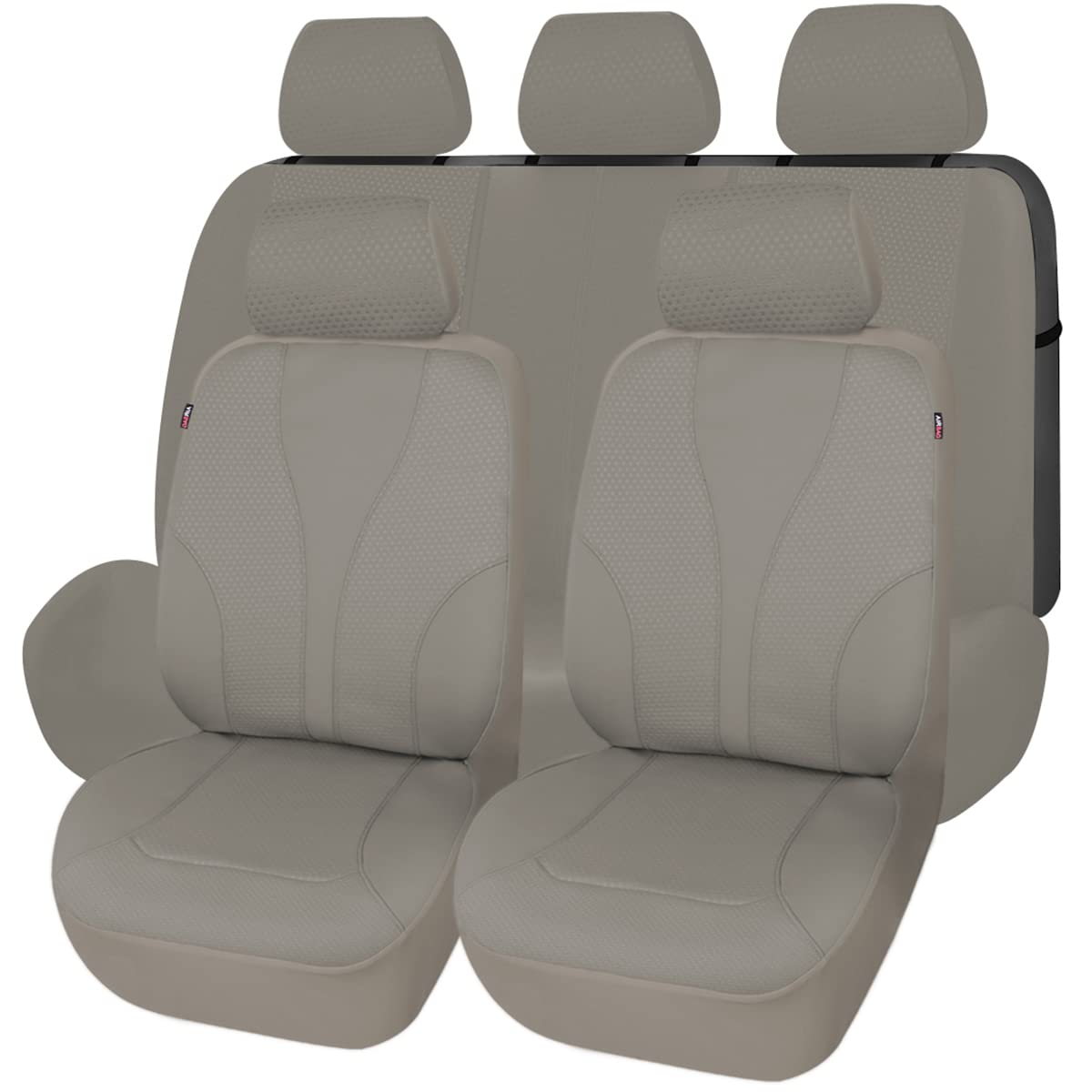 Flying Banner Car Seat Covers Full Cover Universal fit Car Truck SUV Van Hot Stamp Rear Bench Split Neoprene Fabric