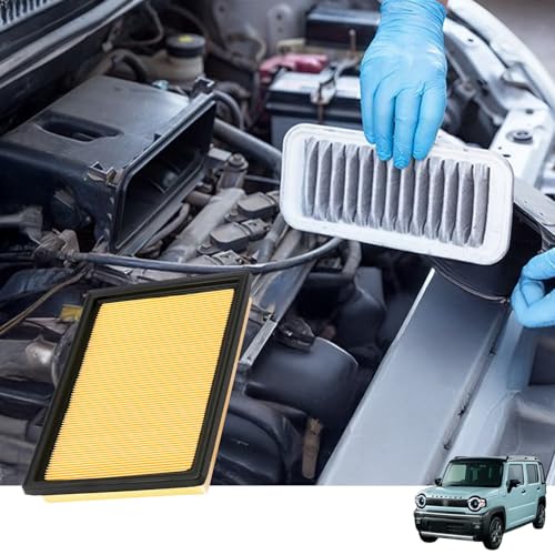 WeCar ハスラータフワイルド MR52S 2024.05-現行 純正品番 13780-74P00 互換品 エアーフィルター エアクリーナー エアーフィルター エンジン 交換用 燃費改善