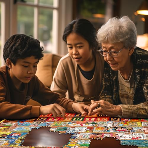 Puzzle 1000 Piezas Collage Historias 3+ Anos miniatura 5