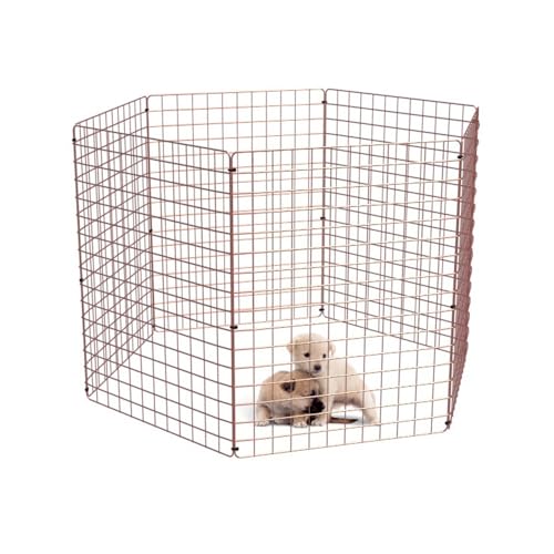 Cercado Móvel Pet Grande Dobrável para Cachorros Pequeno e Médio Porte Coelho 80cm Altura Cercadinho
