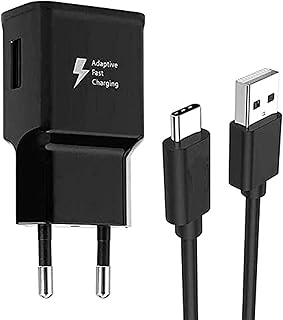 شاحن سريع بتقنية USB Type-C، متوافق مع الهواتف الخلوية، بمنفذ واحد، قدرة 15 واط