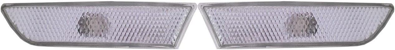 Exterior Accessories - Bumper Side Turn Signal Light Compatible with 2001-2006 INFINITI V35 G35 SKYLINE Coupe Indicator