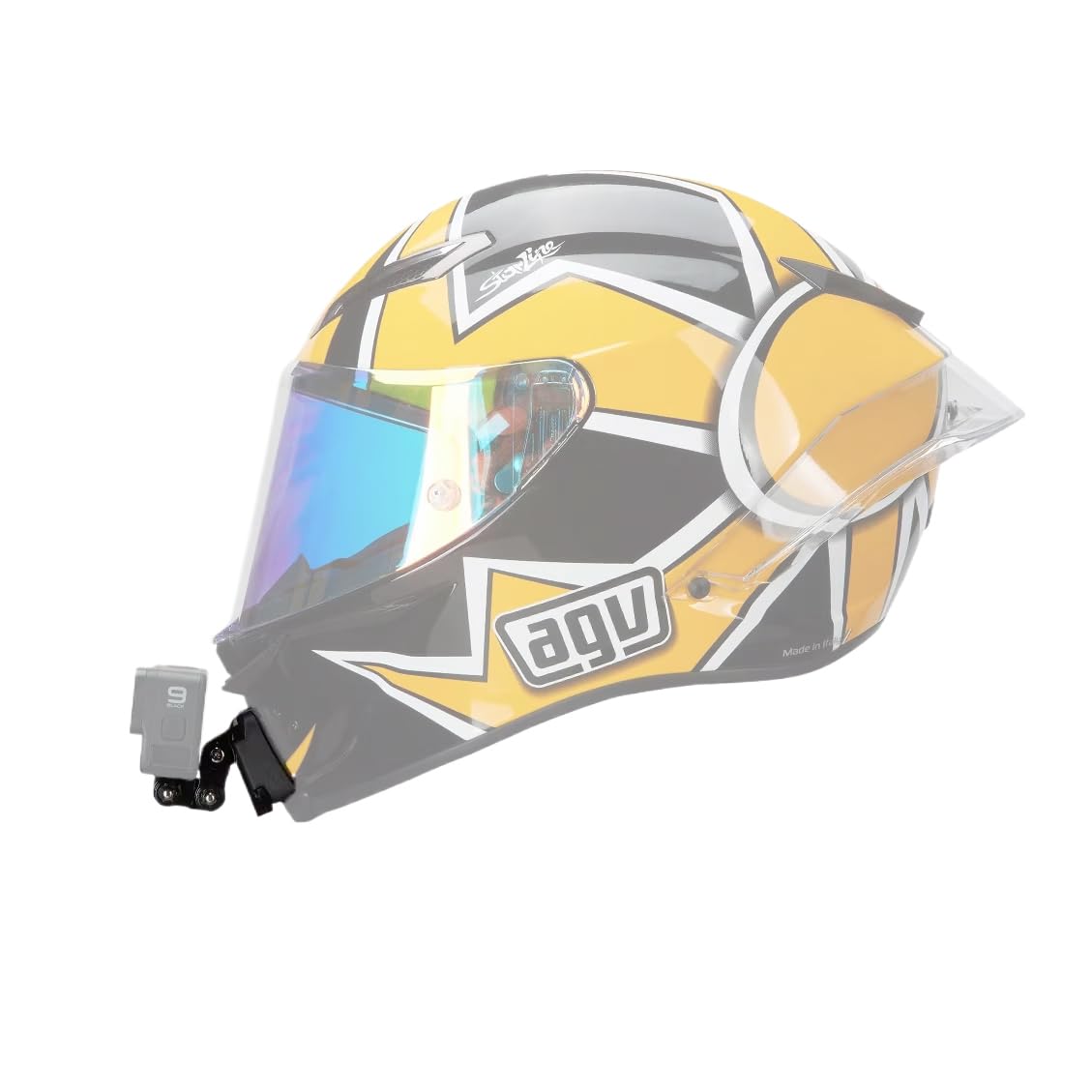 agv pista gopro chin mount Saurka Customized Motorcycle Helmet Kits for with Adhesive Pads and Adjustable Arm for : Electronics Dies ist eine langlebige MPFN-5332810 Schwinn Comfort Bike Seat Color:Denim Blue