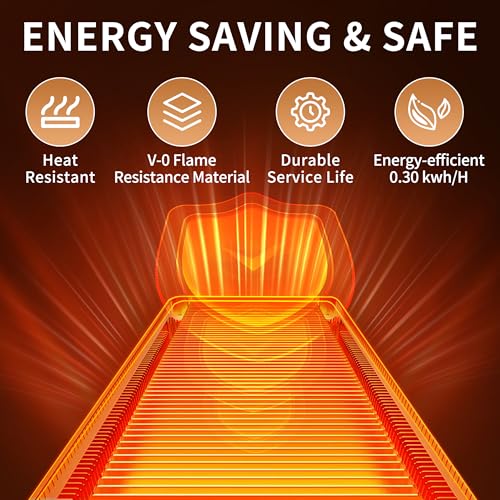 Electric Warming Tray (XXL 32”x18”)，Food Warmers for Parties Buffet with Thermostat&Full Surface Heating,Tempered Glass Warming Mat for Food, Temperature Adjustable Gold Handles Food Warming Mat,White