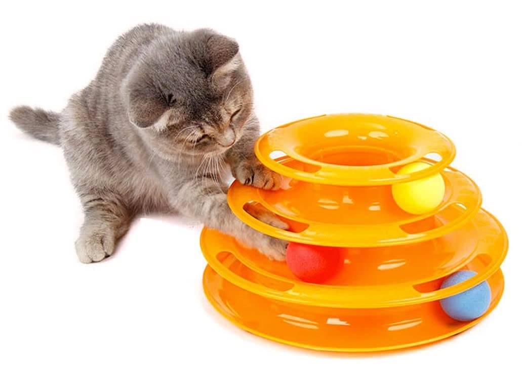 Woofy Interactive Rolly Polly Tumbler Cat Toy Kitten Toys (Color May Vary) (B09J2CL2JY) Amazon Price History, Amazon Price Tracker