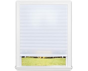 Original Light Filtering Pleated Fabric Shade White, 36