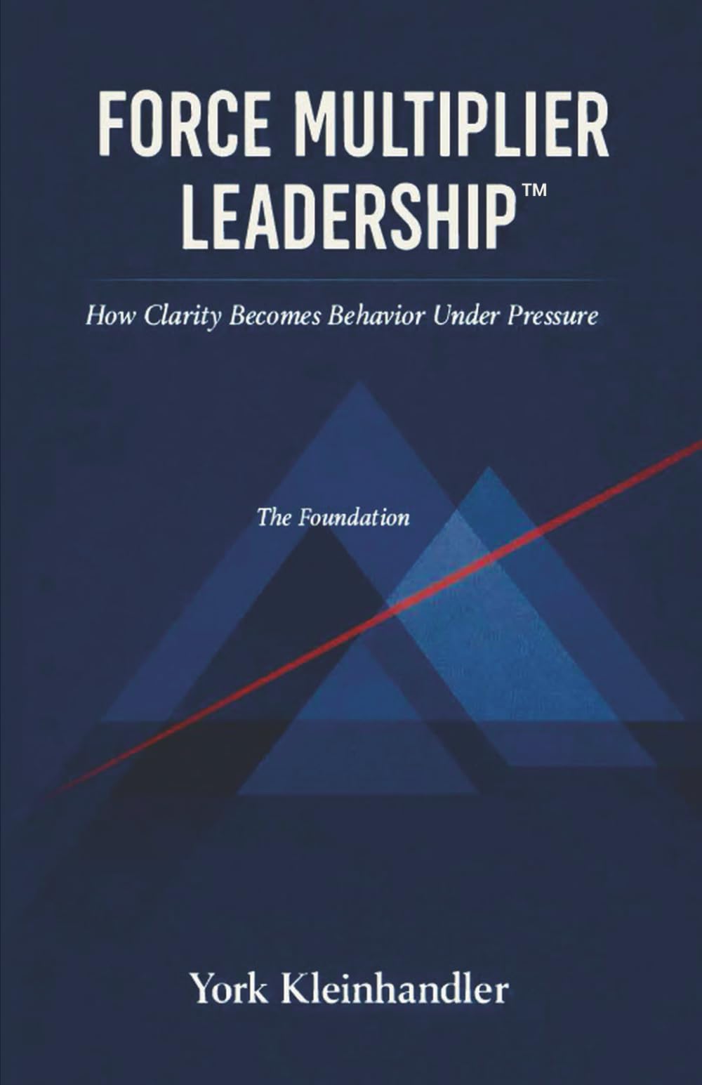 Force Multiplier Leadership: How Clarity Becomes Behavior under Pressure: The Foundation