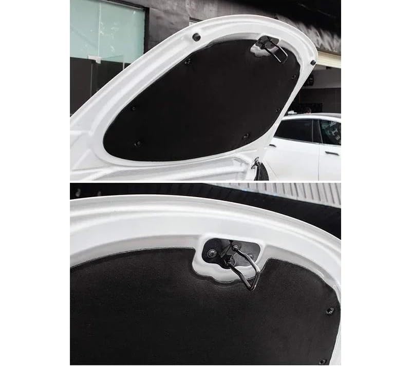Isolant capot Tesla Model 3 : coton phonique et thermique anti-vibration - 3