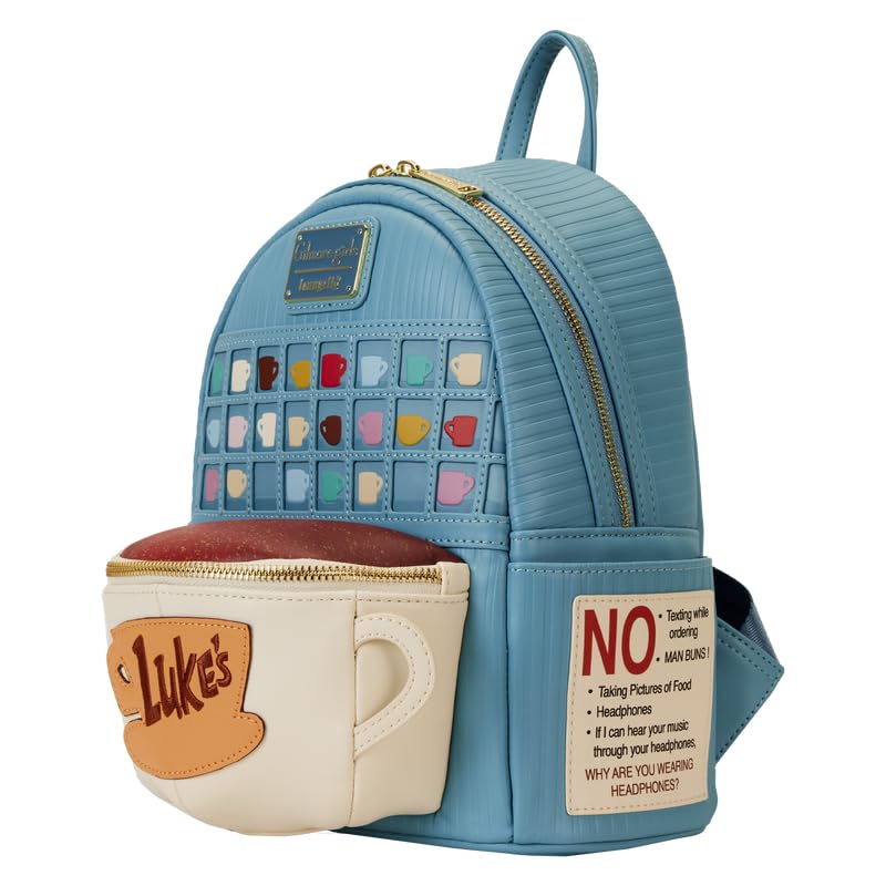 Loungefly Gilmore Girls Luke's Diner Domed Coffee Mug Double Strap Shoulder Bag4
