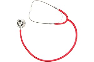 Doctor Costume Red Stethoscope Adult Men
