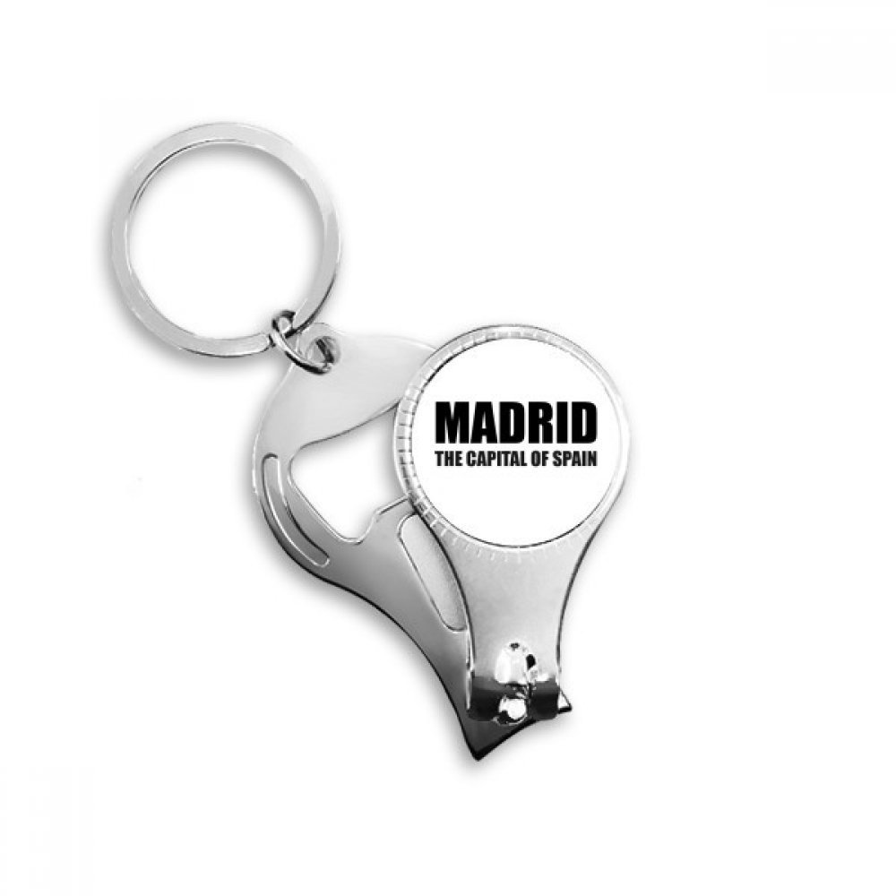 Porte-clés coupe-ongles Madrid pour résoudre les petites urgences