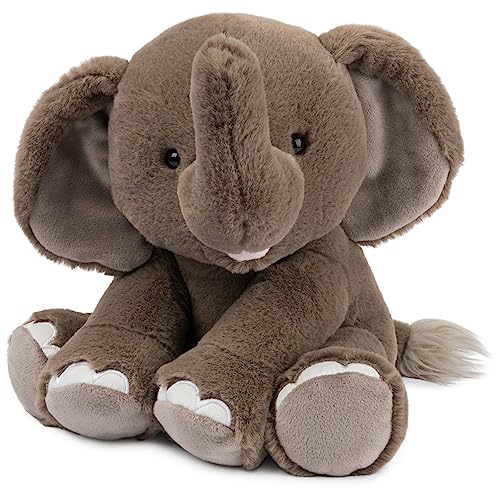 GUND Chai Elephant Plush, Premium Stuffed Animal for Ages 1 and Up, Gray, 10”