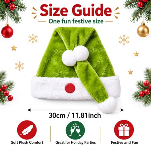 Christmas Funny Movable Swing Santa Hat for Adults Xmas Costume Accessories - image 6