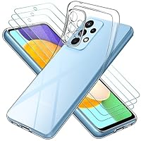 ivoler – ivoler Hülle für Samsung Galaxy A53 5G, mit 3 Stück Panzer S
