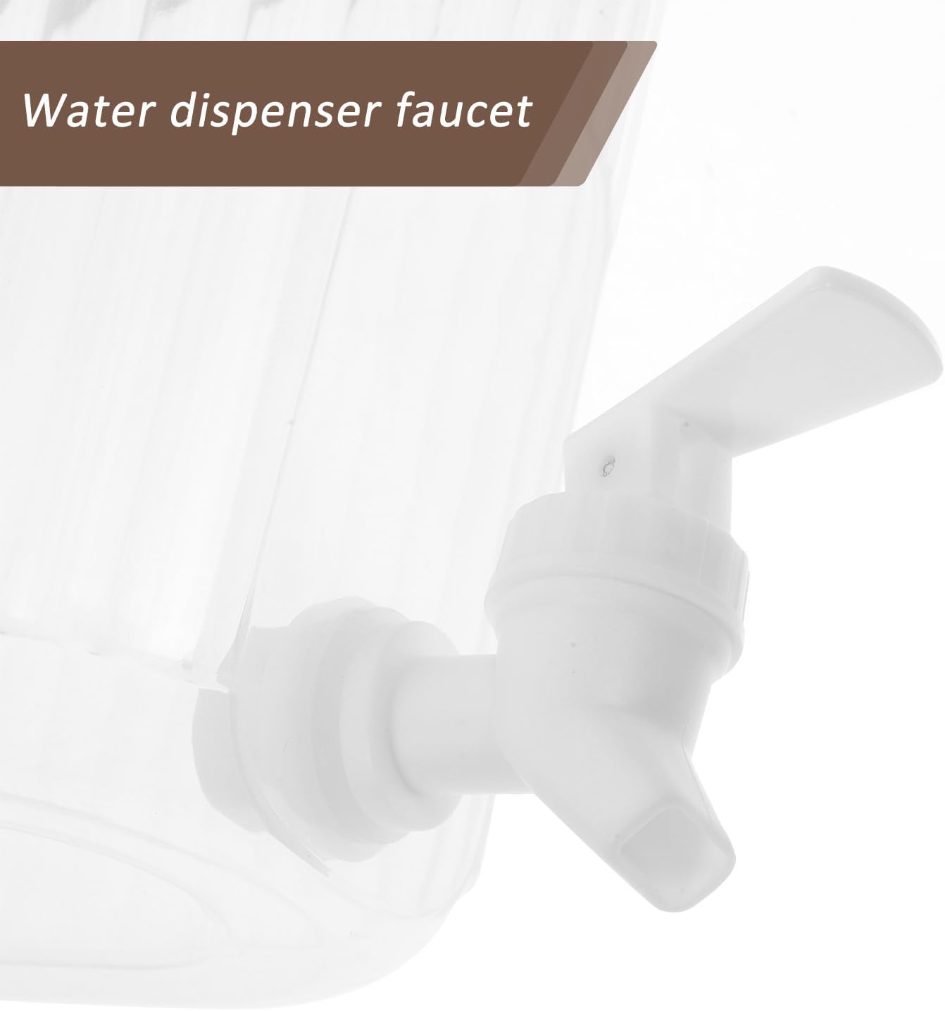 Fridge Beverage Drink Dispenser with Leak-proof Spigot Cold Drink Juice Beverage Dispenser Jug for Fridge Water Juice Milk, Tea - Image 5