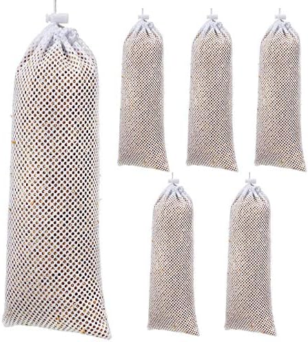 Thistle Sock Feeder for Goldfinches – Which One Will Attract More? 6 Weewooday 6 Pieces Finch Sock Feeder Thistle Socks Bird Feeder Instant Seed Sack for Outdoors Hanging 4.7 x 11 Inch (White)