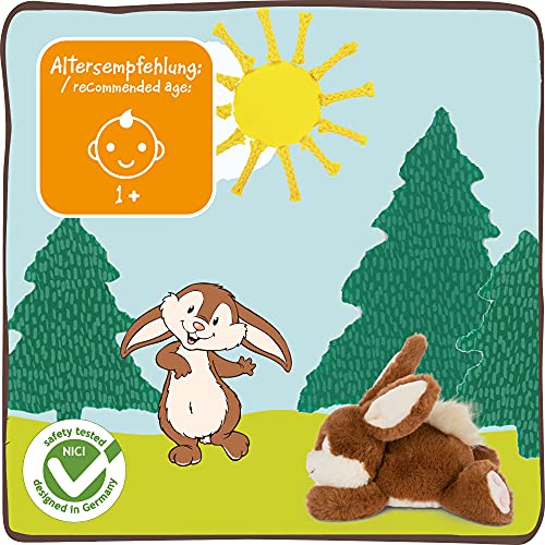 NICI Liegendes Kuscheltier Hase Poline Bunny 20cm – Plüschtier für Mädchen, Jungen & Babys – Flauschiges Stofftier zum… – Bild 5
