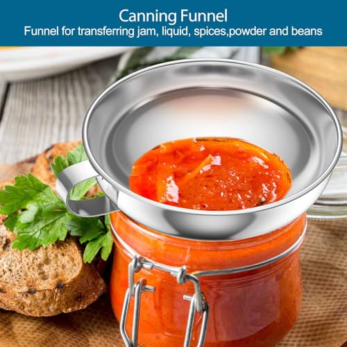Toncoo CANNING FUNNEL S For Filling Mason Jars, Mason Jar Funnel thumb #4
