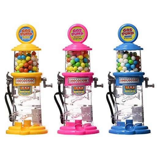 Kidsmania Gas Pum Candy Station Twelve Mini Candy Stations