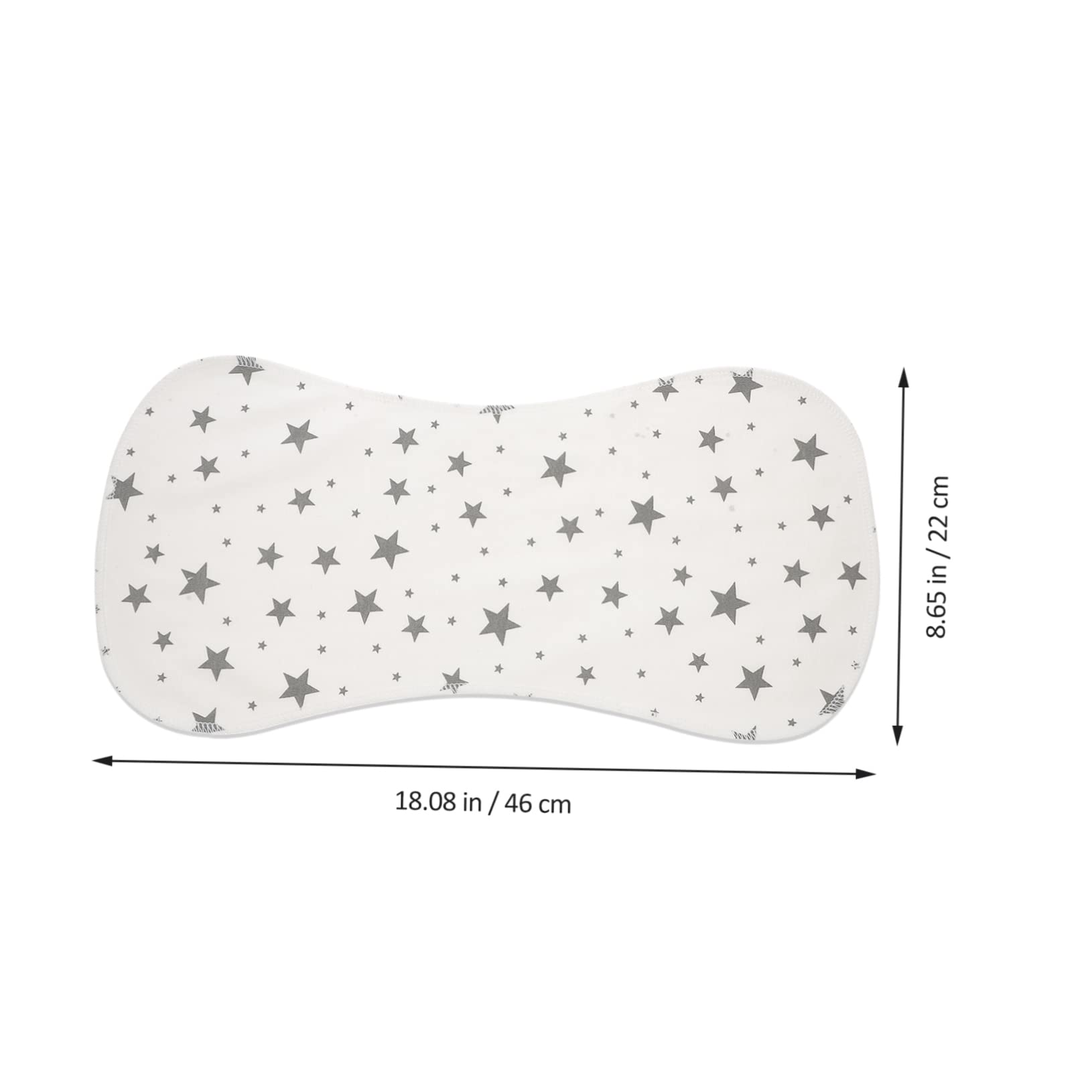 15piezas Paños De Eructo De Algodón Para Bebés Toallas Absorbentes De Saliva y Baberos Unisex Diseño Rayas y Estampados Lavables y Suaves Para Piel Delicada