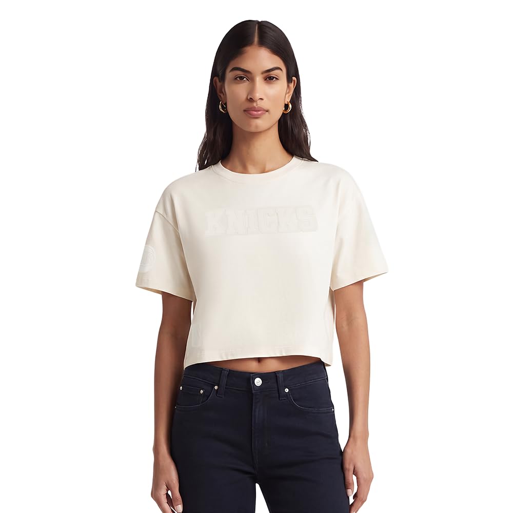 Pro Standard NBA Womens Womens NBA Neutral Cotton Short Sleeve Boxy Tee