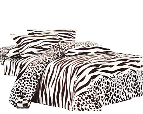 Vandenhove Linge De Maison Parure de Lit en Micropercale (Zebre, Housse de Couette 3 Pièces)