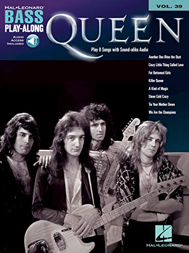 Queen. Solo pour Guitare Basse. Comprend Enregistrement(s) en ligne