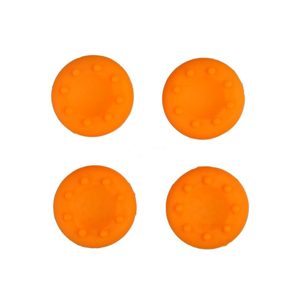 TCOS TECH Silicone Key Protector Thumb Grips Anti-Slip Silicone Cap Cover for PS5 PS4 PS3 Xbox Series X/Series S Xbox One Xbox 360 Controller (4 Pcs) (Orange) (B018KPX1CA) Amazon Price History, Amazon Price Tracker