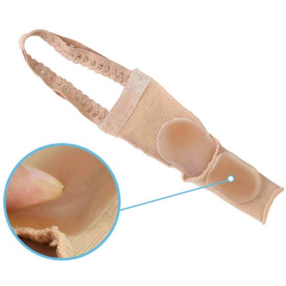 Pedimend Toe Spreader/Protector Sleeve for Big Toe (2) - Provide Bent Toes/Overlapping Toes, Reduces Discomfort of and Hammer Toes - Hallux Valgus/Ballenzeh/Hammer Toe/Claw Toes - Foot Care