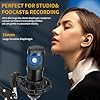 AMOOX Condenser Microphone,Professional USB Microphone Plug & Play PC Computer Microphone Condenser Cardioid Mic Kit with Adjustable Boom Arm Stand Shock Mount,for Podcast,Streaming,YouTube，Tiktok #3