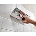 Hart Quick Tatch 3 Piece Tile Setting Trowel Set. High Quality 1/4 Inch Size Square Notch Stainless Steel Trowel, Gum Rubber Gout Float, and Soft Grip Handle.