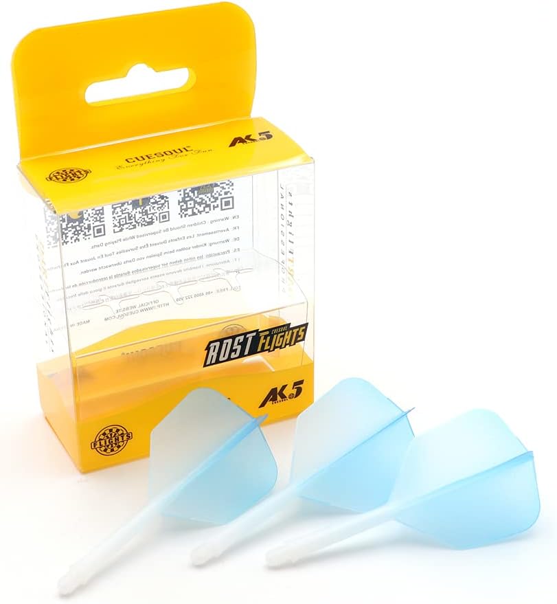 Ailettes Ak5 Cuesoul Flights Cuesoul AK5 Standard L - Bleu (pour