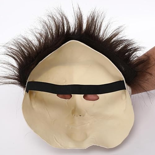 Kuberas SCARY MASK Halloween Killer Mask For Kids Boys Half Face Latex Mask Scary Creepy Horror Kills Mask Halloween Cosplay Costume Mask thumb #2