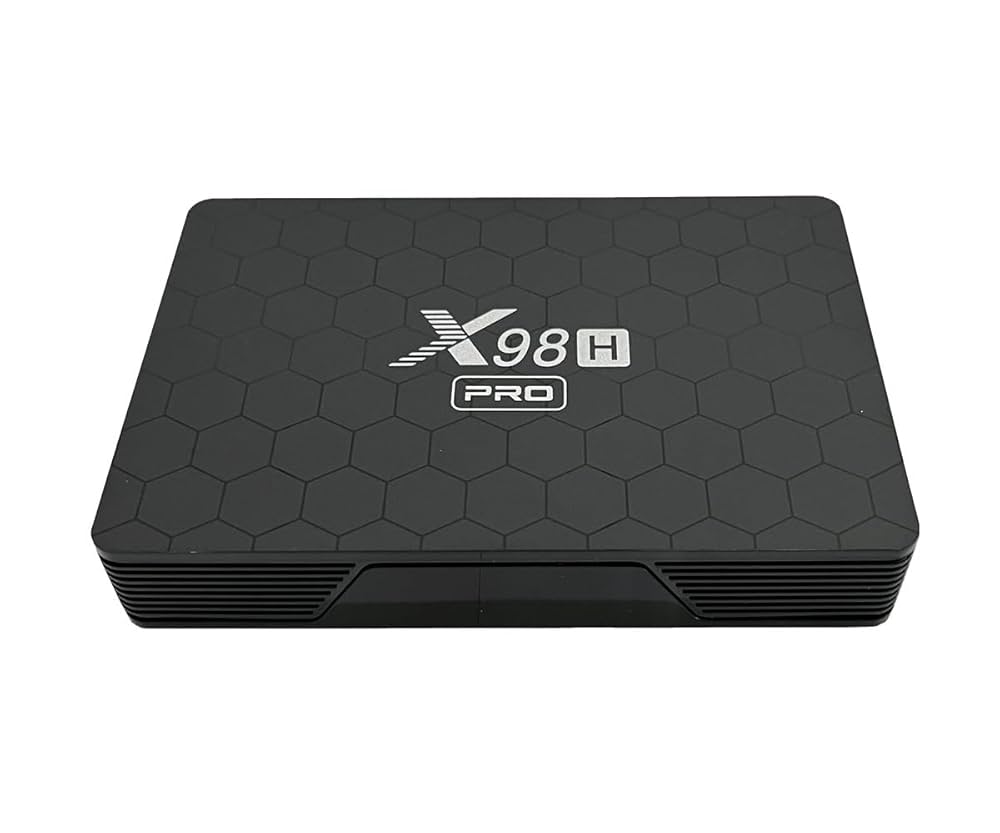 テレビボックス　tvbox X98H Pro TV Box Android 12.0 2.4G/5G Wifi6 4G 64G BT5.0