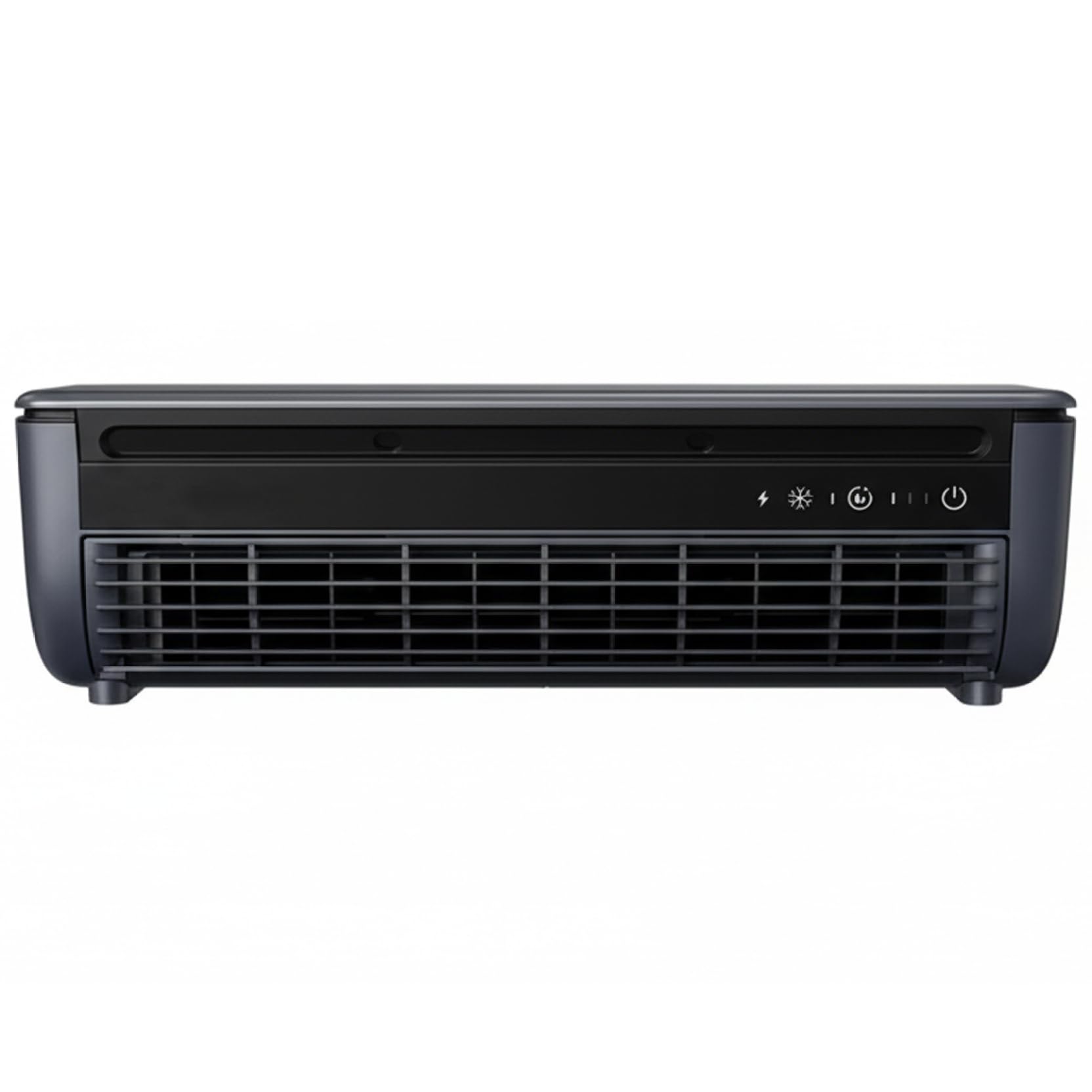 Bonalake Grey Mini Air Conditioner, Wall Mounted Air Conditioner With Fast Cooling & 6000Mah Battery, Portable Usb Cooler With Remote For Kitchen, Dorm, Desk Wall Ac Unit Mounted