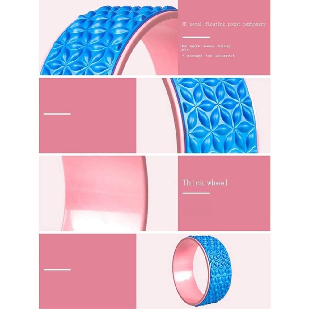 5D Ruota Yoga per Lo Stretching Ruota Yoga Anello Bend Rullo Elasticizzato Flessibilità Yoga Balance Circle Ruota Yoga Prop