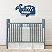 Baby Aspen My First Year Whale Hanging Frame | Timeline Picture Frame for Babies by Month