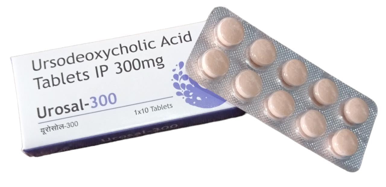 UROSAL 300 Ursodeoxycholic Acid Tablets IP