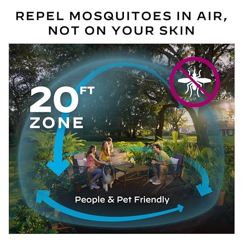 Image of Thermacell Rechargeable Mosquito Repeller Refills; Advanced Repellent Formula Provides 20 Foot Protection Zone; Compatible with Thermacell E-Series & Radius Only; No DEET, Spray or Flame