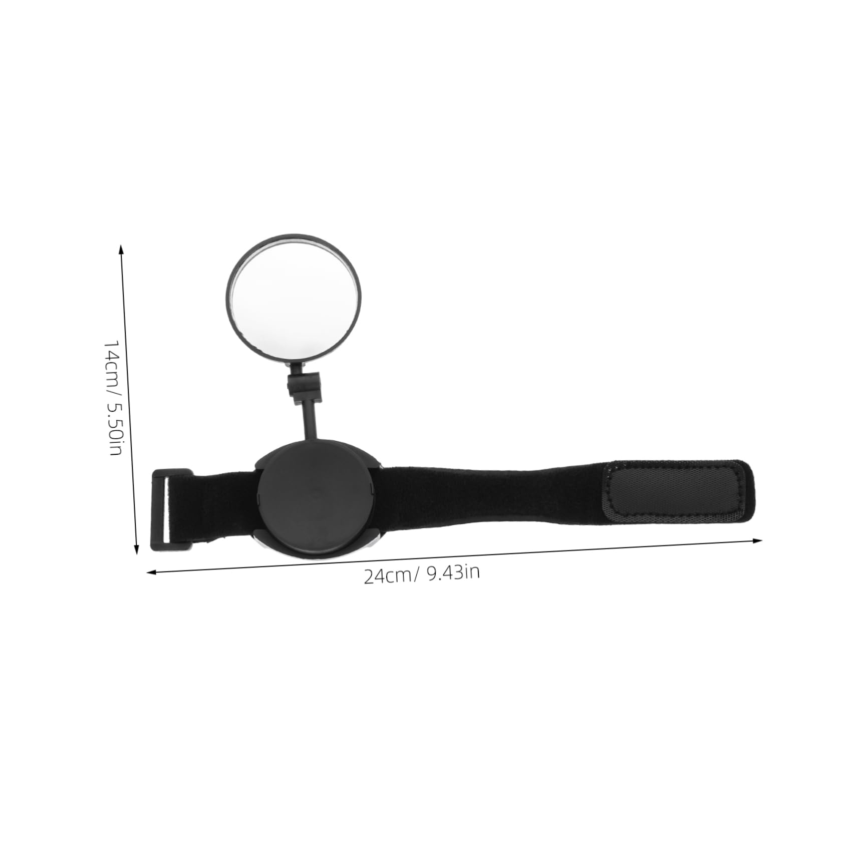 Didiseaon 3 Pezzi Specchietto Retrovisore Cinturino Da Polso Per Ciclismo Accessorio Retrovisore Accessori Dash Per Equitazione Mountain Bike Braccialetto Con Specchietto Retrovisore Per