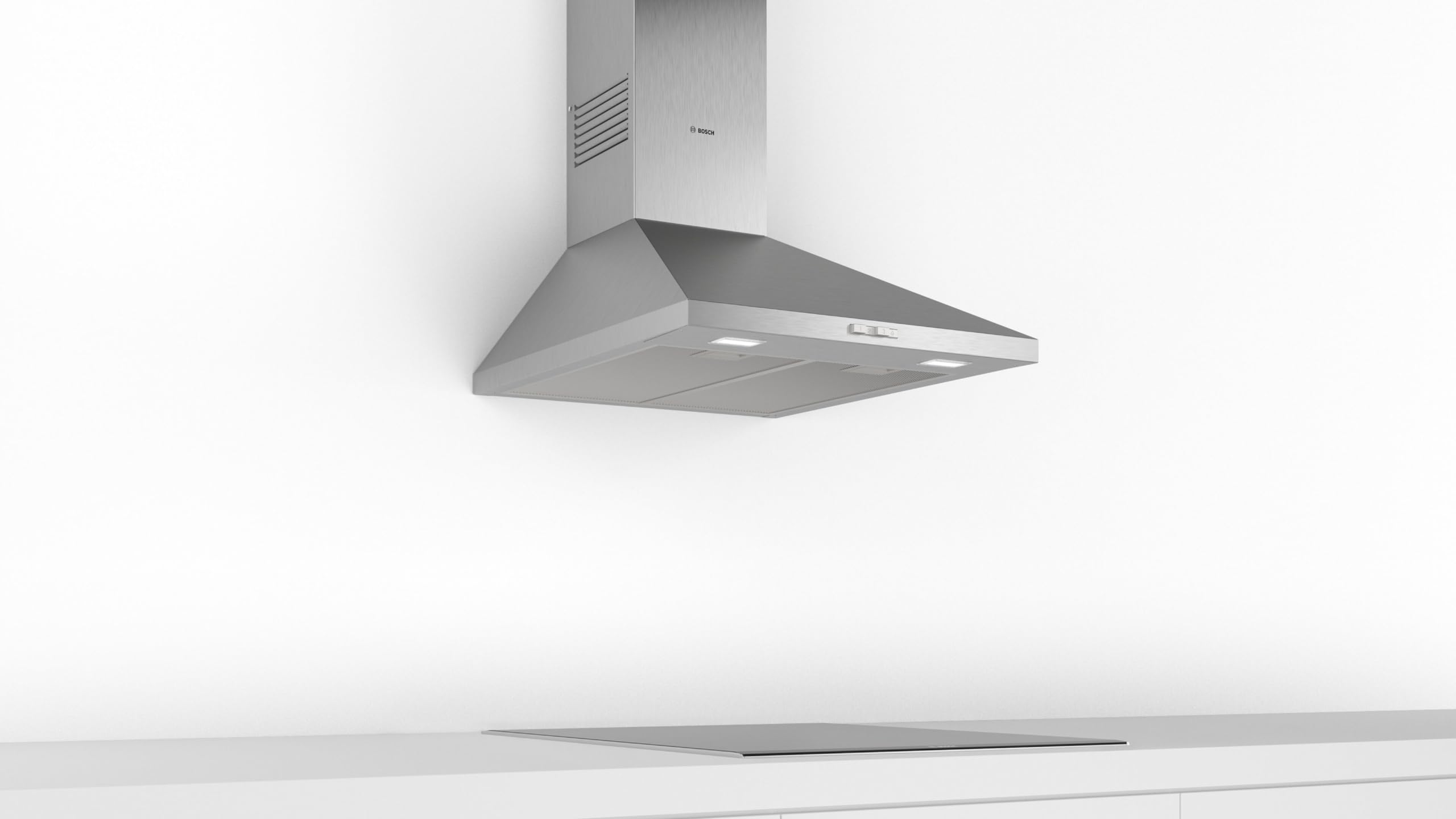 Bosch DWP64BC50B Serie 2 - Campana de Cocina (60 cm, Acero Inoxidable)