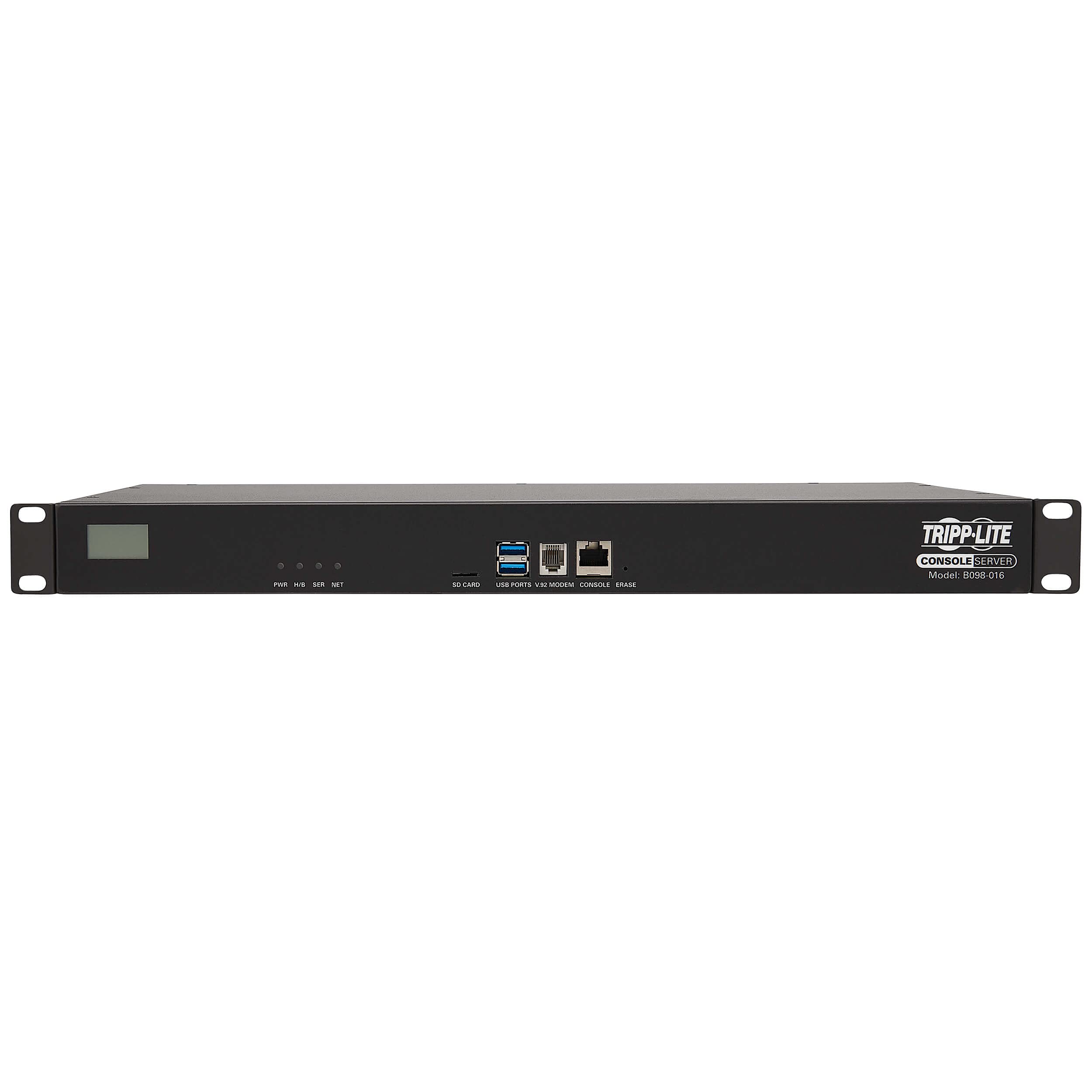 TRIPP LITE Serial Console Server 16-Port 2 USB Ports Dual GbE 16GB Flash (B098-016)