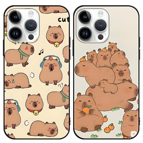 Yimctoie 2 Piezas Cute Animal Funda para Samsung Galaxy Note 8 6.3