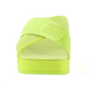 Amazon.com | UGG Women's Emily Mesh Sandal, Pollen, 8.5 | Slides