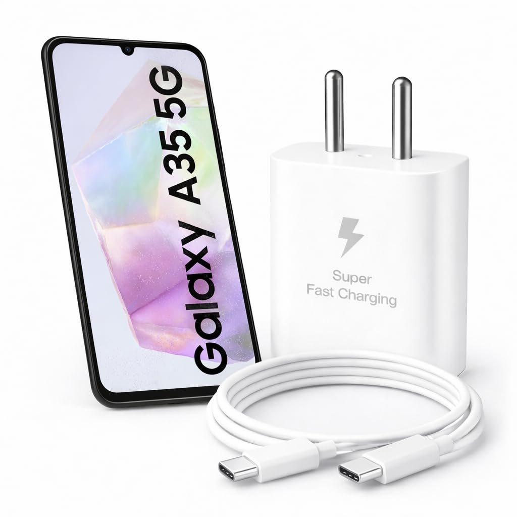 25W Charger for Samsung Galaxy A35 with Type-C to C Cable | Super Fast Charging PD Adapter for Galaxy S26/S25 Ultra, S24 FE, M17e/A36/A16, M15/M17/M55 5G, F17/F70e/Z Fold & S/A/M/F/Z Series Phones-image-37