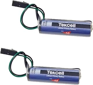 2 Pcs 3.6V 2400mAh CR123A SB-AA11 AA Li Battery for Tekcell SB-AA11 3.6V AA 14500 Lithium Battery Non Rechargeable