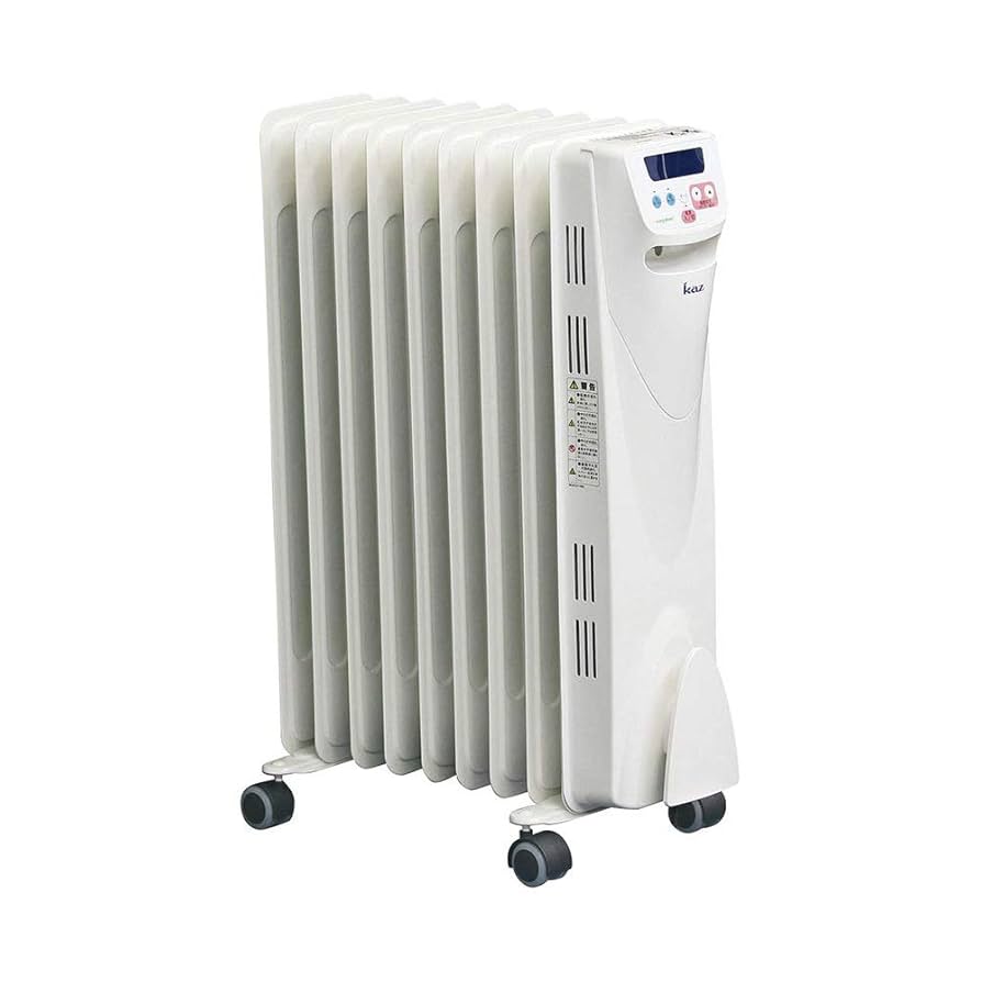 オイルヒーター シルバー コンパクト　　引き取り可 オイルヒーター シルバー コンパクト 引き取り可