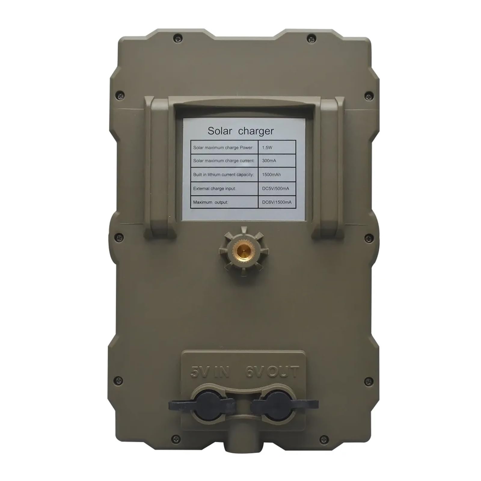 Kamera obserwacyjna, S15 Przenośna kamera obserwacyjna 6V 1700mAh 1,5W Zestawy do zasilania energią słoneczną Wodoodporny panel polowania